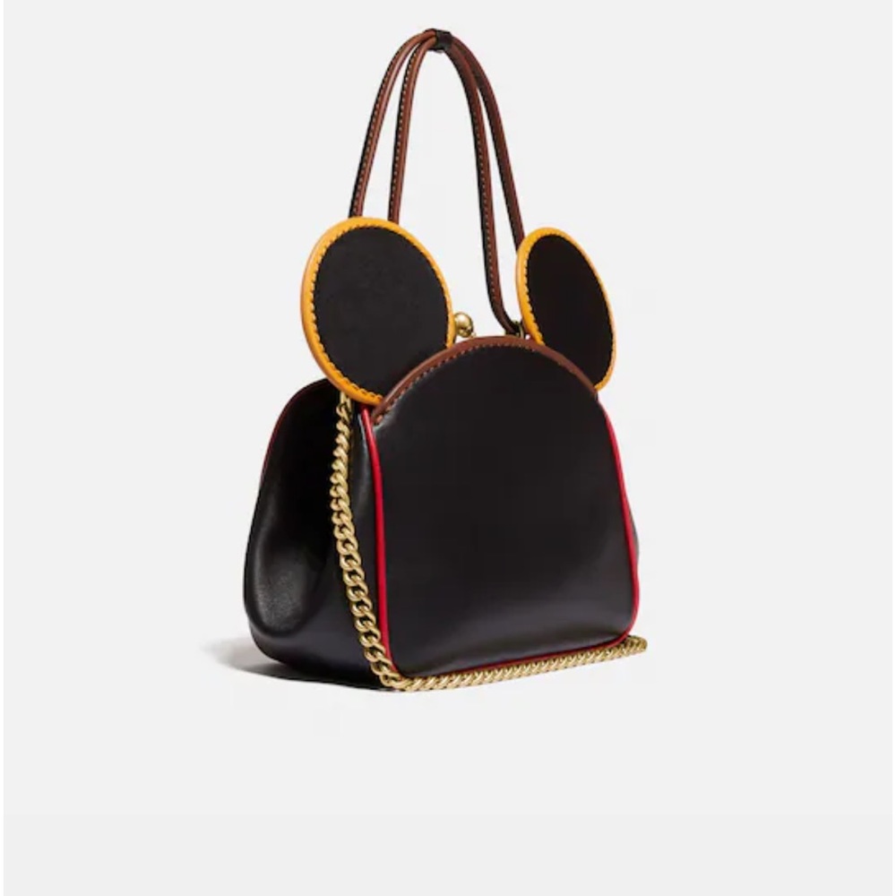 Coach Disney Mickey Mouse X Keith Haring Kisslock Bag